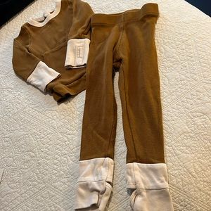 Goumikids 3T waffle jogger set